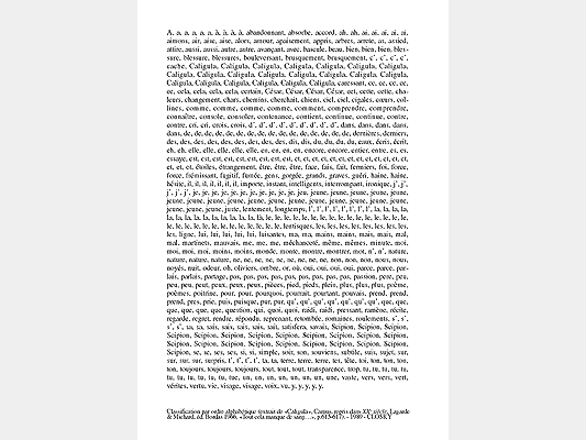 Claude Closky jpeg image documentation