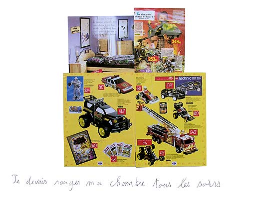 Claude Closky jpeg image documentation