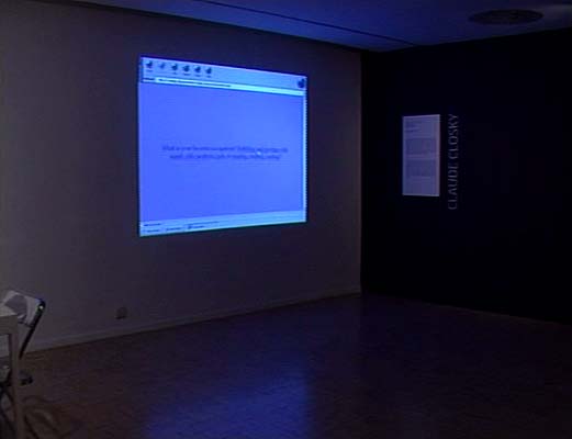 Claude Closky jpeg image documentation