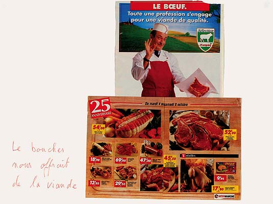 Claude Closky jpeg image documentation