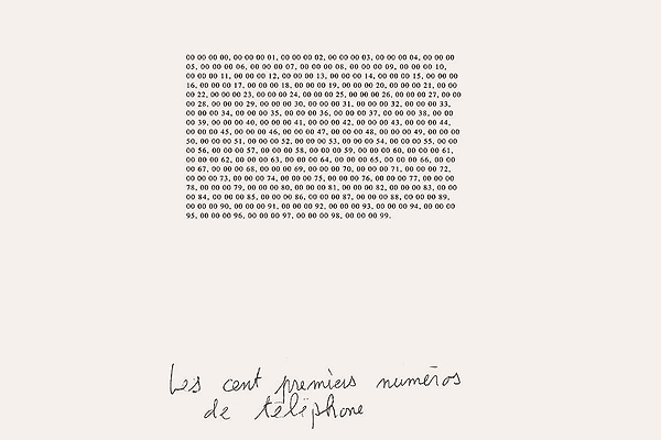 Claude Closky jpeg image documentation