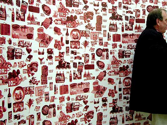 Claude Closky jpeg image documentation